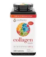 Youtheory Collagen Plus Biotin 390 Tablets