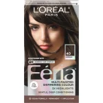 LOreal Paris Feria Permanent Hair Color, 40 Espresso Deeply Brown