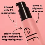 e.l.f. Cosmetics Power Grip Primer + 4% Niacinamide 15ml - Image 3