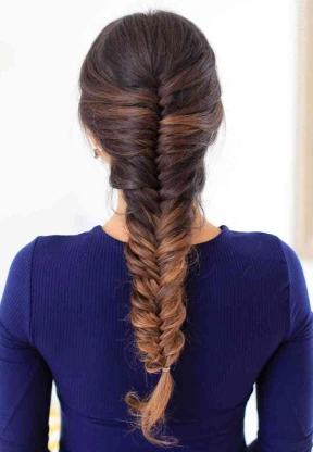 ফিশটেইল বেণী (Fishtail Braid)