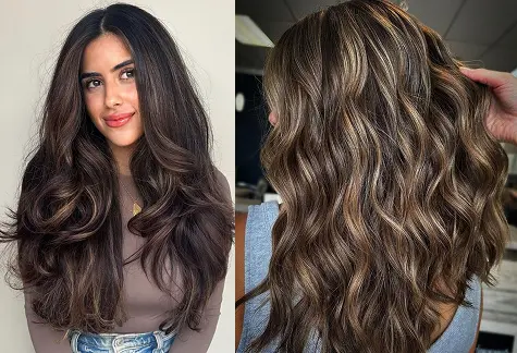 মেয়েদের জন্য চুলের কালার কোনটা ভালো: ব্রুনেট hair colored girl