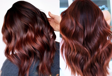মিডিয়াম রেডিশ ব্রাউন hair colored girl: মেয়েদের জন্য চুলের কালার কোনটা ভালো