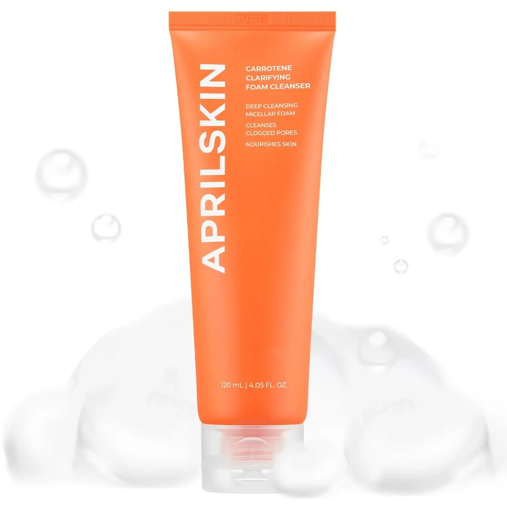 Aprilskin Real Carrotene Acne Foam Cleanser 120ml