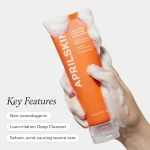 Aprilskin Real Carrotene Acne Foam Cleanser 120ml