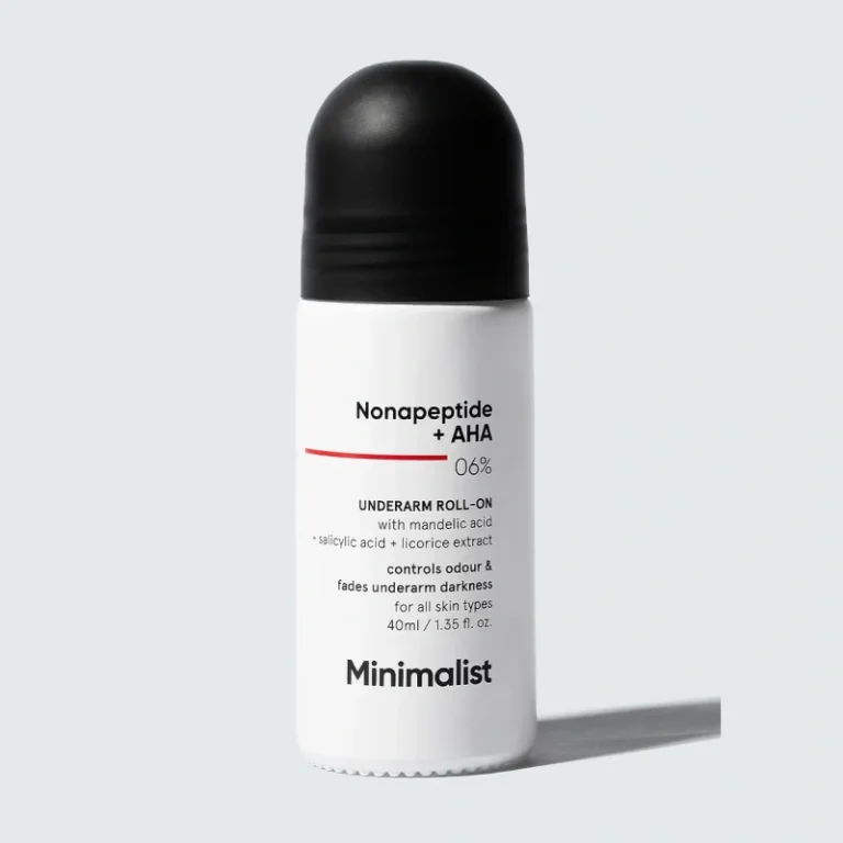 Minimalist Nonapeptide + AHA 06% Underarm Roll On
