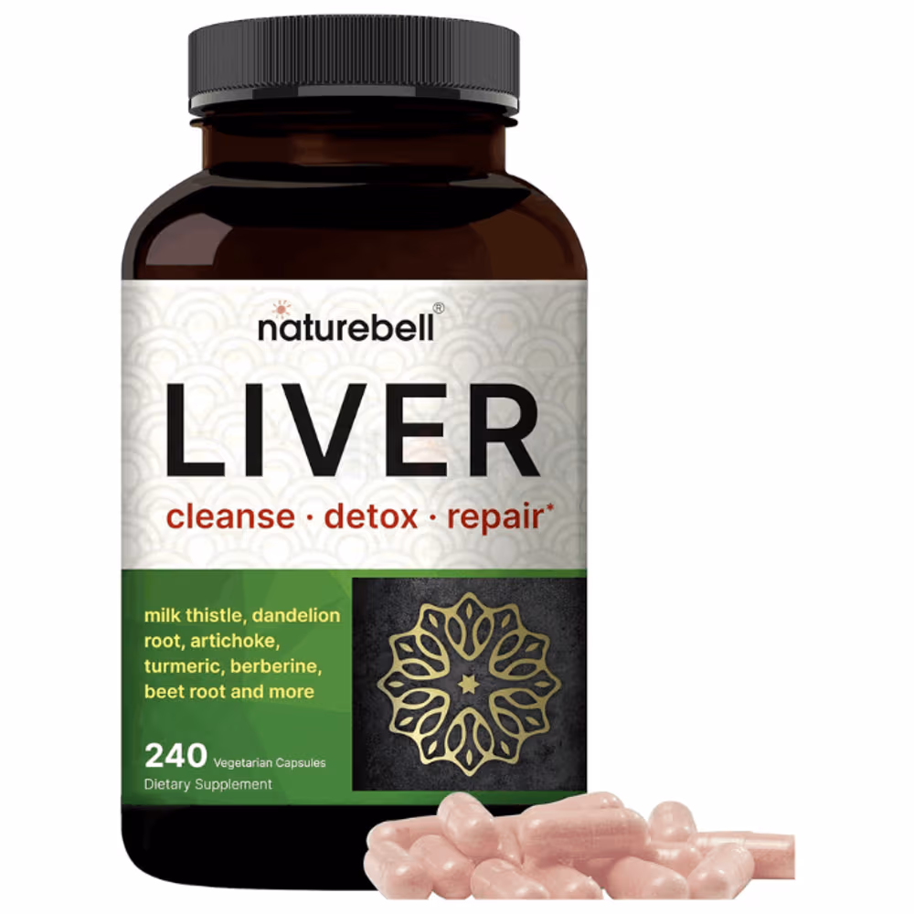 NatureBell Liver Cleanse Detox & Repair Supplement 240 Capsules Price in Bangladesh
