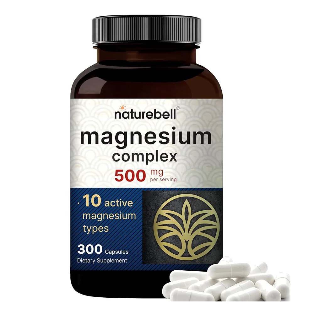 NatureBell Magnesium Complex 500mg 300 Capsules Price in Bangladesh