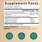 NatureBell Triple Complex Magnesium 300mg 240 Capsules Price in Bangladesh