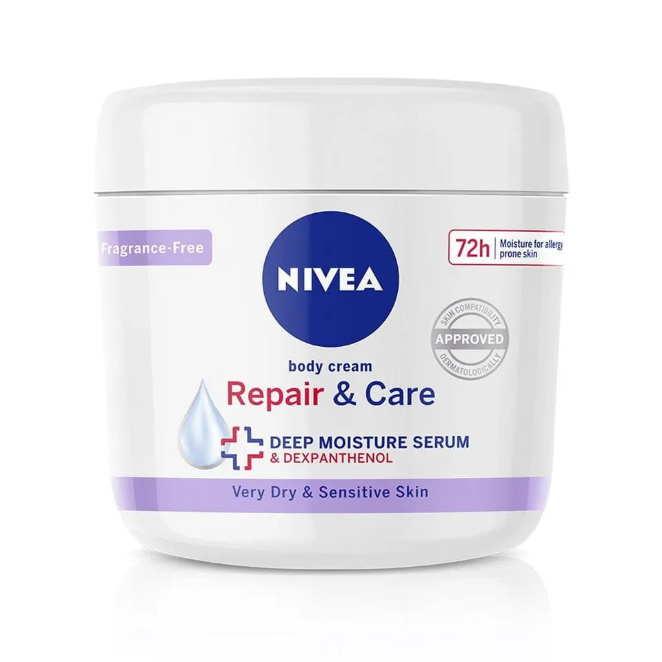 Nivea Body Repair & Care Fragnance Free Cream 400ml Price in Bangladesh