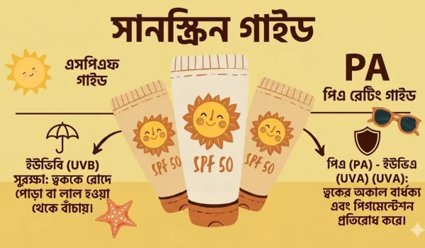 সানস্ক্রিন কি ও এর উপকারিতা? জানুন সম্পূর্ণ সানস্ক্রিন গাইড
