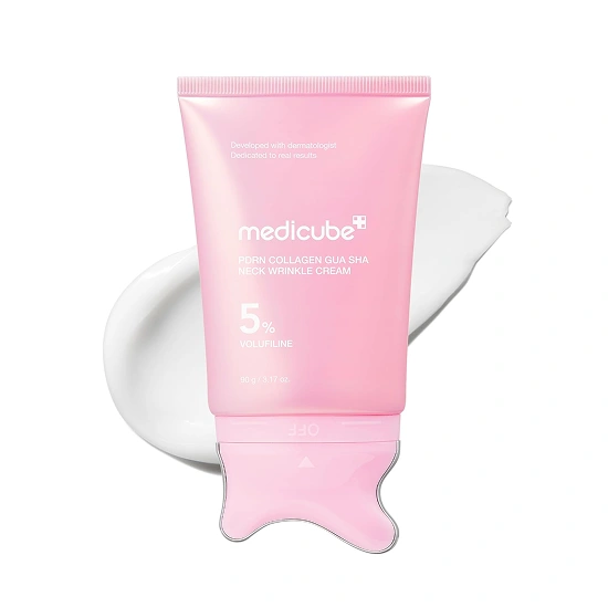 Medicube PDRN Collagen Gua Sha Neck Wrinkle Cream 90g