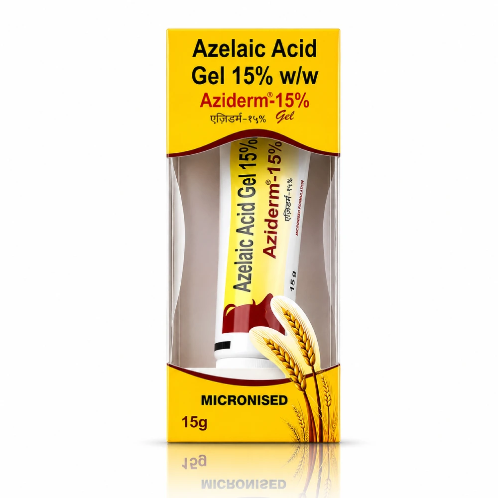 Aziderm 15% Tube Gel 15g